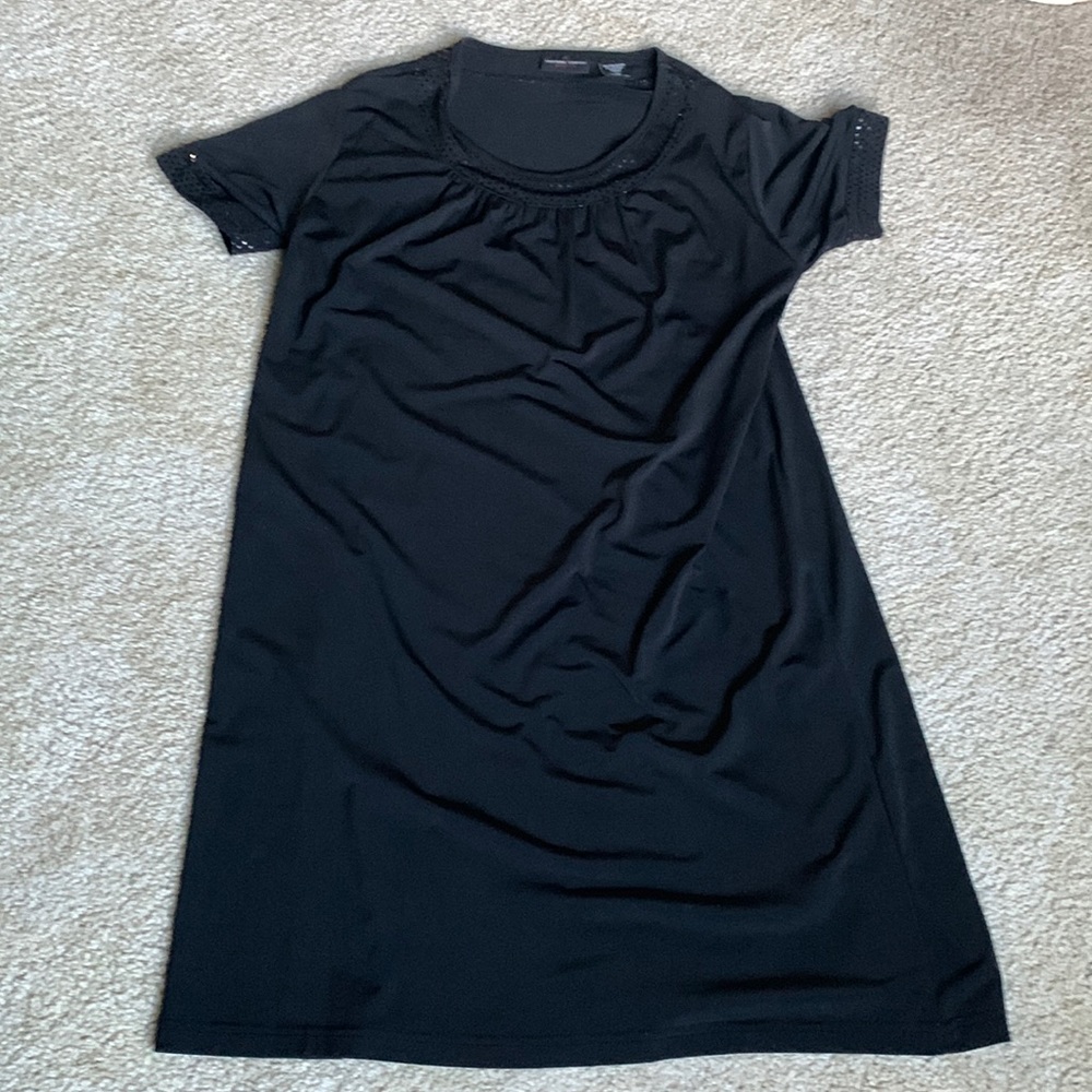 New York & Co black dress with added sparkle